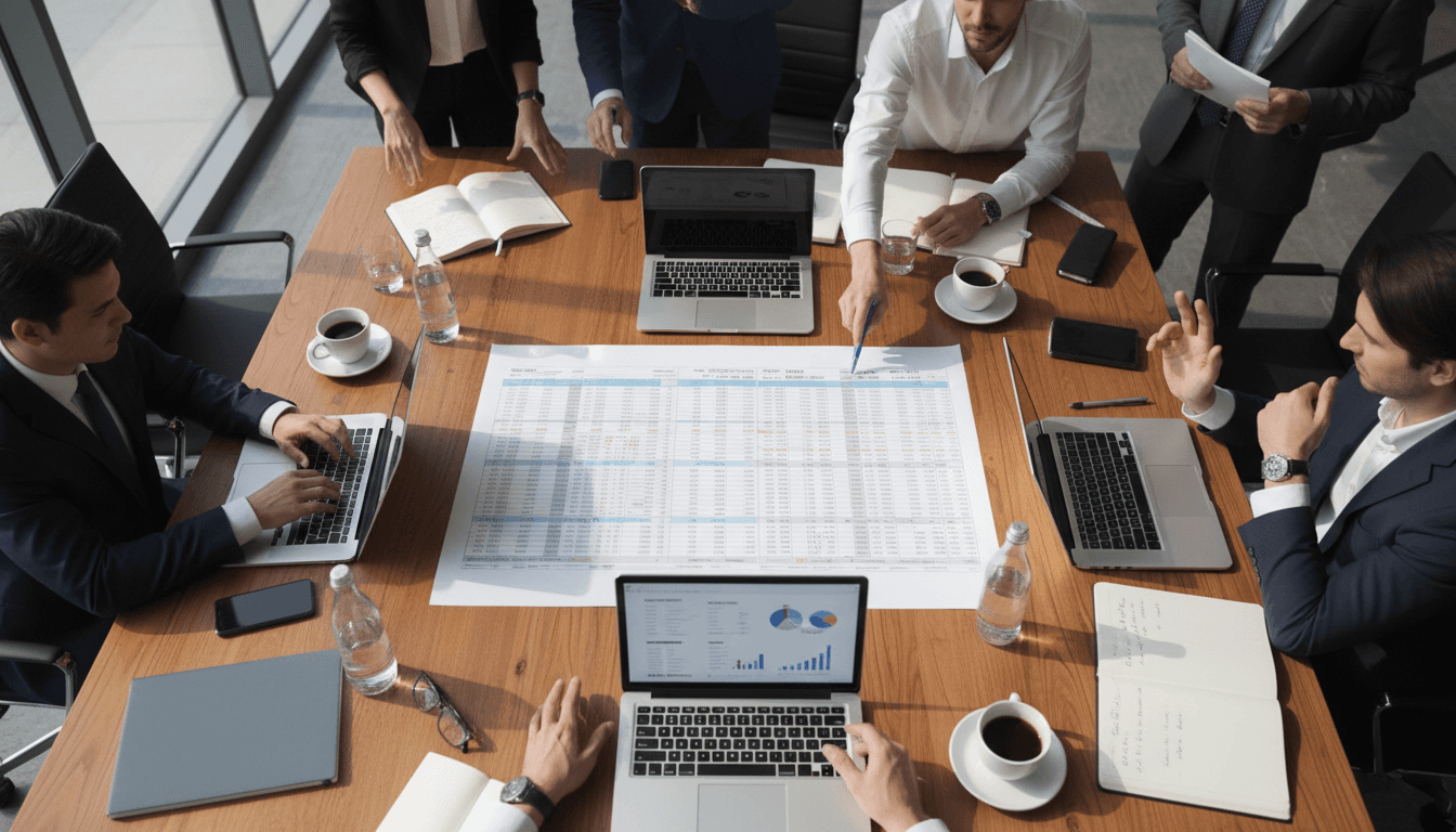 Primal Contracts LLC team executing a federal delivery project with focused collaboration and technical precision